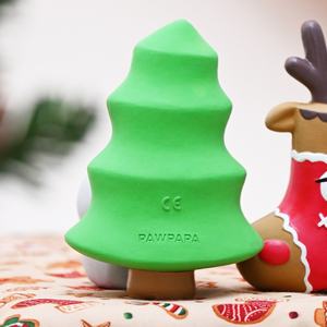 2025 yeni ürün noel ağaçları interaktif Bite lateks diş sağlık yavru köpekler için ses oyuncaklar - Product Image 5