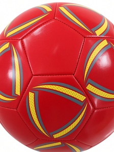 Ballon de football de haute qualité taille 5, nouveau style, en PVC, couture à la machine, logo personnalisable, football professionnel, vente en gros - Product Image 4