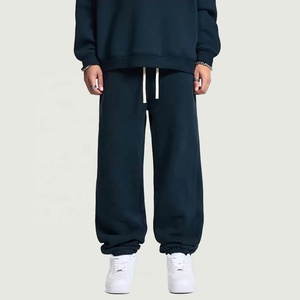 Sweatpants pour hommes de haute qualité, 430 g/m², 100 % coton, avec impression de logo personnalisée, impression en relief, sublimation, broderie, sérigraphie, impression DTG - Product Image 6