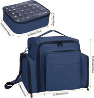 Étui de maquillage portable en nylon, motif crocodile, avec fermeture éclair, sac de rangement pour cosmétiques, imprimé animal, trousse de maquillage