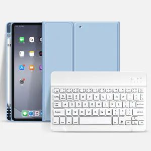 모조리 키보드 케이스 분리형 ipad 공기 4-분리형 무선 터치 패드 키보드 BT 케이스 iPad 공기 4 10.9 인치 2020