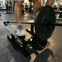 Support de musculation multifonctionnel pour barre en T, barre de squat et entraînement du dos, avec plateforme haute pour soulevé de terre