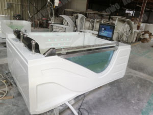 Baignoire avec télévision intégrée 6042 <span class=keywords><strong>Toefl</strong></span>, baignoire à hydromassage encastrable, baignoire pour 2 personnes, spa - Product Image 4