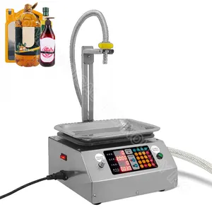 Small automatic machine for filling honey machines 100-1000ml