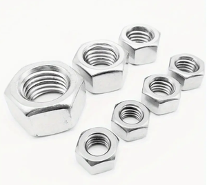 DIN934 Boulons hexagonaux en acier au carbone en acier inoxydable SS304 316 Écrous hexagonaux - Product Image 5