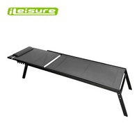 Chaise de plage pliable Portable, chaise de salon, léger et en acier, support solaire