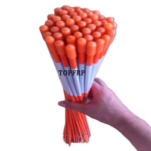 Flexible Reflective Pultruded Fiberglass <b>Rod</b> Road Marker Pole - Product Image 1