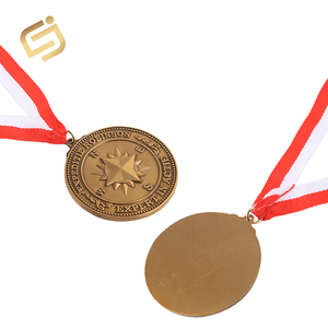 Promozione a buon mercato su ordinazione oro argento bronzo award judo di sport del metallo medaglione personalizzato - Product Image 1
