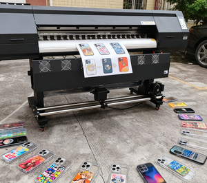 Usine directe 1.9m imprimante à jet d'encre automatique traceur Machine pour tissu Polyester 1 an de garantie solvant - Product Image 2