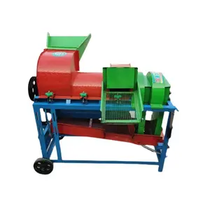 Small Type Diesel Or Petrol Engine Multifunction Rice Maize Shelling Threshing Machinery Big Corn Sheller Thresher Machine