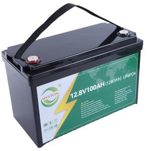 Batterie MVVTON 12,8V 100AH haute capacité pour utilisation solaire - Product Image 1