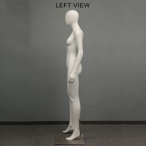 Boutique Vêtements Fibre de Verre Blanc Curvy Femmes Manequins Assis Stand Full Body Gloss Mannequins Corps Féminin <span class=keywords><strong>Femme</strong></span> pour Vêtements - Product Image 5