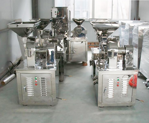 Điện thép không gỉ có răng Tấm mài máy ngũ cốc Ngô gạo phay thảo mộc nghiền hàm Máy Nghiền điện mang - Product Image 4