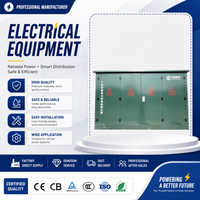 Armoire de distribution électrique industrielle DFW 12 kV en acier inoxydable IP43 pour intérieur 50/60 Hz