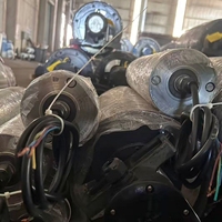 Moteur à tambour motorisé immergé dans l'huile à haute étanchéité, anti-fuite pour fonctionnement continu 24h/24