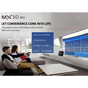 Sản xuất nóng nhất bán Set Top <span class=keywords><strong>Box</strong></span> 2GB 16GB opional thông minh <span class=keywords><strong>Android</strong></span> mx10 Mini <span class=keywords><strong>TV</strong></span> <span class=keywords><strong>Box</strong></span> - Product Image 3