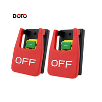 Interrupteur électromagnétique étanche IP55 YH02-A 16A 250V avec protection contre les sous-tensions et les surcharges pour machines de jardinage