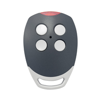 Télécommande de porte de garage en plastique GOL4C, 433,92 MHz, code fixe, 4 boutons, affichage numérique LED, ouvre-porte DITEC