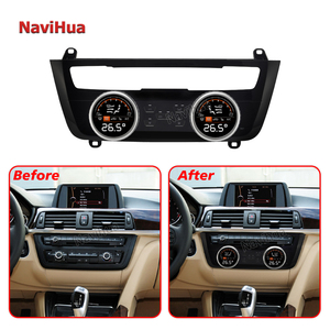 Panel de <span class=keywords><strong>aire</strong></span> <span class=keywords><strong>acondicionado</strong></span> para coche NaviHua, pantalla de Panel de Control de CA, <span class=keywords><strong>instalación</strong></span> Universal para BMW 3 Series 2013-2019 - Product Image 2