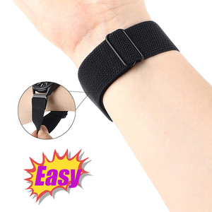 20/22 مطاط نايلون كوريا لفيتبيت بالعكس سوار معصم حساس سوار ساعة إكسسوارات حزام - Product Image 2