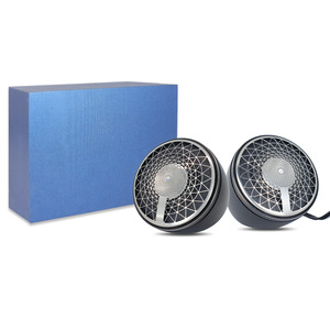 Ensemble d'enceintes miniatures pour voiture Sky Alto, 68 mm, 12 V, 4 ohms, argent, médium, canal central, son surround - Product Image 1