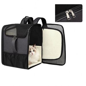 BSCI Factory Custom Bags Folding Expandable Pet <b>Carrier</b> <b>Backpack</b> Oxford Weekend <b>Cat</b> Bagpack <b>Carrier</b> <b>Backpack</b> Pet <b>Carrier</b> - Product Image 1