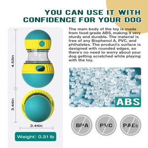 Yavaş yiyenler için otomatik interaktif tedavi dağıtıcı ayarlanabilir spor animasyon <span class=keywords><strong>Pet</strong></span> bulmaca köpek oyuncak - Product Image 3