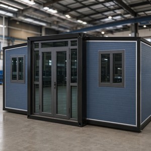 SUNRISE Wholesale Expandable Container House Price China 20ft Expandable Container Modular House Foldable Design for <b>Camp</b> Living - Product Image 1