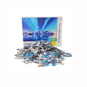 Cá nhân tùy chỉnh giấy Hội Đồng Quản Trị 500 1000 <span class=keywords><strong>Iq</strong></span> Câu Đố hộp 2000 miếng rompecabezas Câu Đố ghép hình cho người lớn - Product Image 1