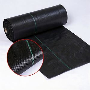 Toile de paillage noire en PP tissé pour le jardin et l'agriculture – <span class=keywords><strong>Anti</strong></span>-<span class=keywords><strong>mauvaises</strong></span> <span class=keywords><strong>herbes</strong></span> - Product Image 1