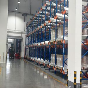 מערכת מדפי אחסון תעשייתיים חכמים מסוג רדיו-שיוט, 5 שכבות, פלדה כבדה, מדפי FIFO ו-LIFO - Product Image 6