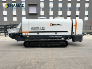 เครื่องปั๊มคอนกรีตดีเซล HAMAC LDHBT60-13-132 ความจุ 60 ลบ.ม./ชม. แบบติดตั้งบนรถพ่วง - Product Image 2
