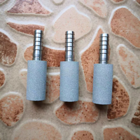 Diffuseur de gaz en acier inoxydable 316L fritté personnalisable, diffuseur de gaz métallique poreux de 0,5 à 2 microns pour l'aération industrielle de l'eau