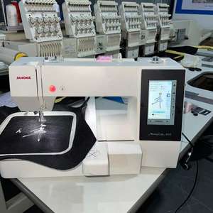 Máquina de Bordar <span class=keywords><strong>Janome</strong></span> <span class=keywords><strong>Usada</strong></span> de Una Sola Cabeza con Agujas - Product Image 1