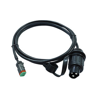 سيارة 3 دبوس المكونات 12 فولت DIN Way 3 ذكور موصل مقطورة محول سحب إلى مقبس تجميع كابل - Product Image 1