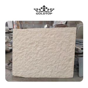 Grande dalle élégante en calcaire crème <span class=keywords><strong>du</strong></span> <span class=keywords><strong>Portugal</strong></span> avec un ton beige subtil pour les panneaux muraux de hall modernes et la conception d'un <span class=keywords><strong>comptoir</strong></span> de réception - Product Image 2