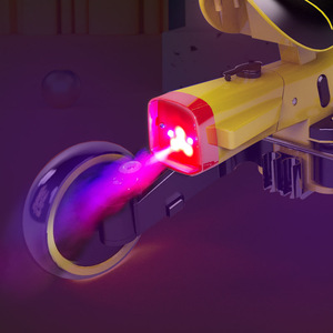 Tricycle 4 en 1 pour enfants, vélo d'équilibre, trottinette à pédales avec design pulvérisateur, pour les enfants de 1 à 5 ans, 63,5x30x47,5 cm - Product Image 1