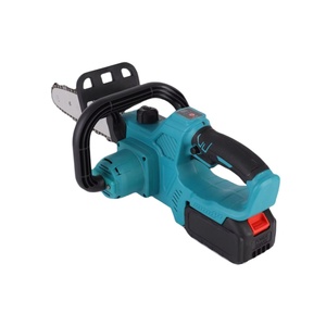 Scie à chaîne électrique sans balais haute puissance scie à bois extérieure à main avec frein électrique Lithium haute efficacité abattage des arbres - Product Image 5