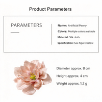 Fleurs de lotus en soie DIY, fleurs artificielles pour la décoration de la maison et des hôtels, vente en gros auprès des fabricants de fleurs artificielles