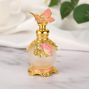 Envase de Perfume de Aceite Esencial para Mujer, Forma Plana con Tapa, Superficie con Estampado en Caliente, 100 Piezas MOQ para Oriente Medio, Dubái - Product Image 6