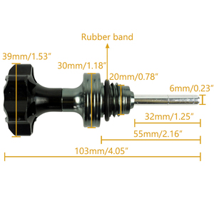 مقياس مستوى زيت محرك الدراجات النارية العالمي، مناسب للدراجات النارية 110 سم مكعب و125 سم مكعب والمركبات الرباعية وسيارات الكارت - Product Image 6