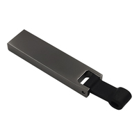 Memoria USB Metálica con Logotipo Personalizado GRATIS, 2GB 4GB 8GB, Precio Bajo al por Mayor, Pendrive USB 2.0 con Logotipo, 16GB 32GB 64GB 128GB