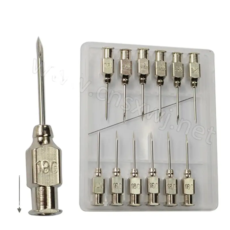 WJ309 Veterinary Syringe needle for animal . Injection SS Veterinary Needle