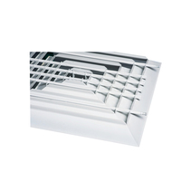 Diffuseur d'air conditionné rectangulaire en plastique, 12 v, matériaux de climatisation