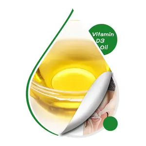 Groothandel Prijs Aanbod Natuur Vitamine D3 Olie Food Grade Vd3 Olie Cholecalciferol Cas: 67-97-0 1000000iu/G