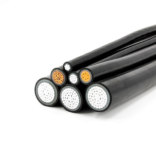 1 Core Aluminum Conductor PVC XLPE Insulation Overhead Aerial Bundled Cable ABC Cable