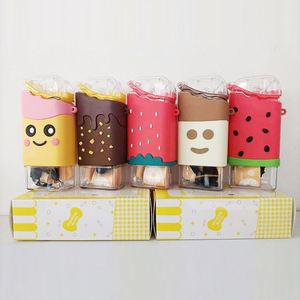 Bouteille d'eau pour enfants pour crème glacée mignonne avec sangle sans BPA avec logo personnalisé Fabricants de plastique écologique pour enfants/ - Product Image 2