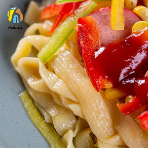 Shirataki Noodles Sugar Free Keto Friendly Instant Vegan Konjac Tagliatelle Shape con sabor a avena - Product Image 3