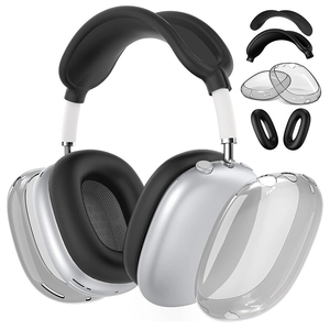 Étui de protection transparent en silicone souple multicolores pour écouteurs supra-auriculaires <span class=keywords><strong>AirPods</strong></span> <span class=keywords><strong>Max</strong></span> 1/2, housse de protection antichoc - Product Image 1