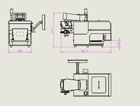Machine de comptage VST4-1 pour entrepôt, vis métalliques, écrous, broches, connecteurs en plastique, boutons, comptage haute précision, emballage